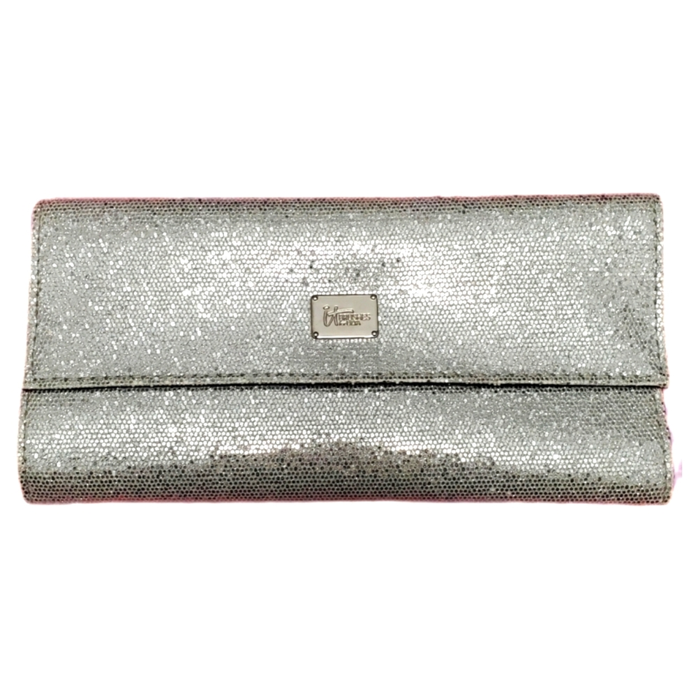 it Cosmetics travel brush holder silver NWOT